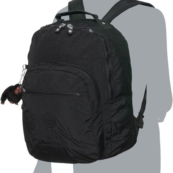 brand new reduced Vintage Large 44cm 15" Laptop Kipling Seoul Backpack - Picture 4 of 13